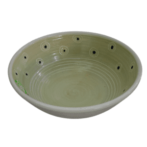 bowl porcelain light green w