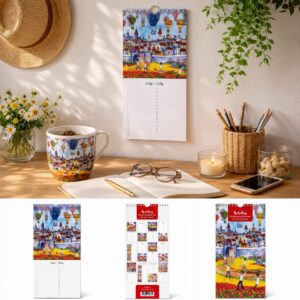 hanging birthday calendar