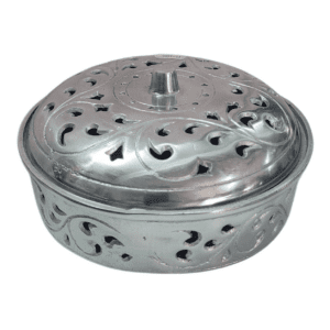 decorative silver incens