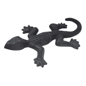 steel lizard 14x22x5cm