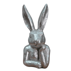 buuny bust silver 7x3x13cm (copy)