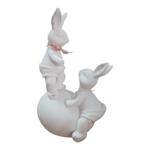 bunnies on ball 30cm