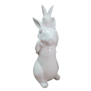 bunny hands front small white 12cm (copy)