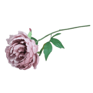 peony stem mauve 1 15x54cm
