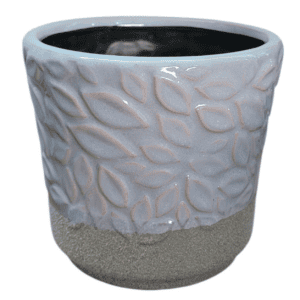 ceramic blue/sand s 14x14x13cm