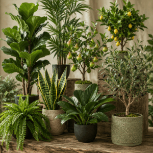 Faux Potted Plants & Trees